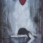 Desicion Acrylic on Canvas Painting by Isabel Zaman
